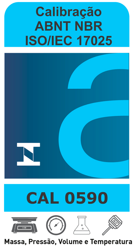 Calibração ABNT NBR ISO/IEC 17025 — CAL 0590